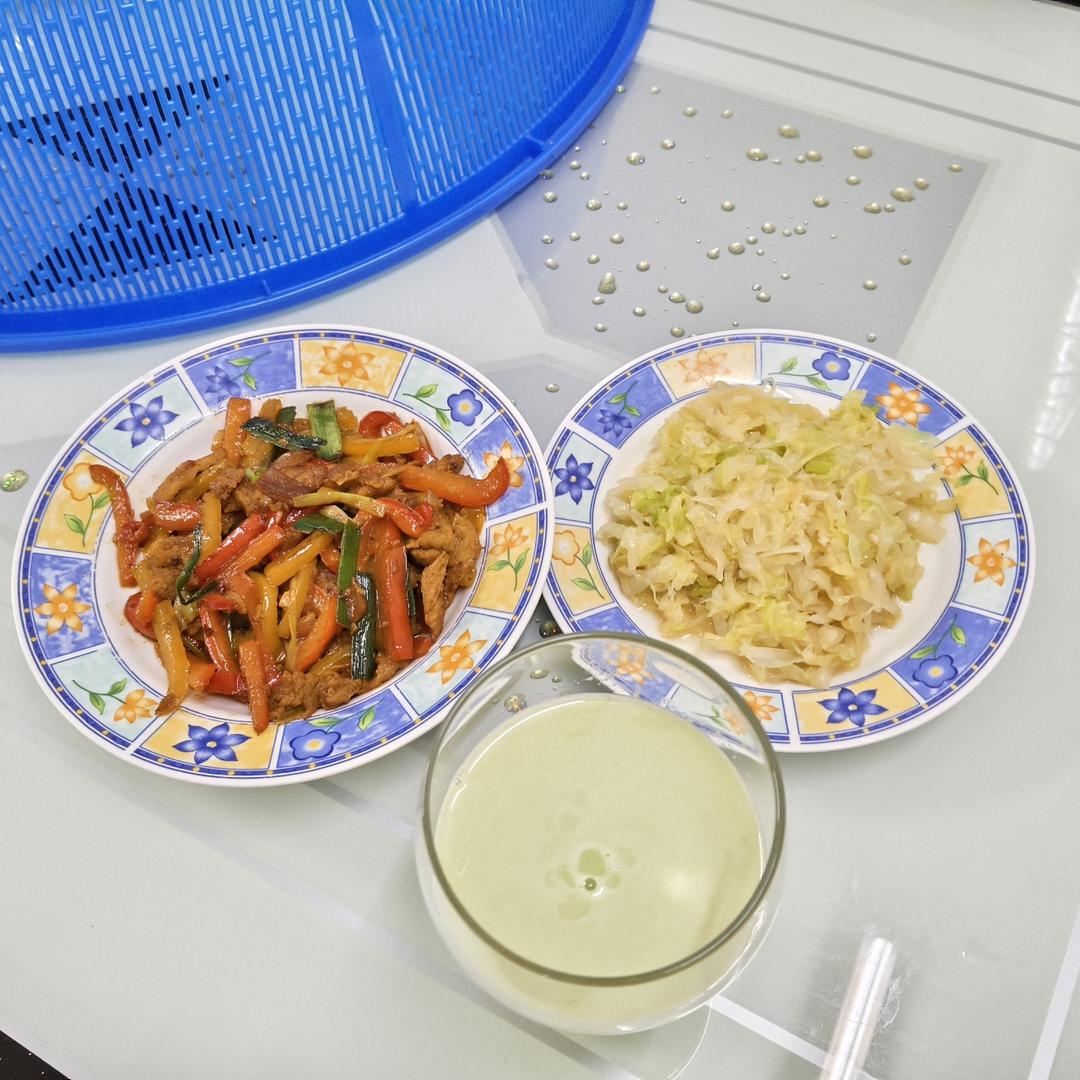 彩椒五花肉