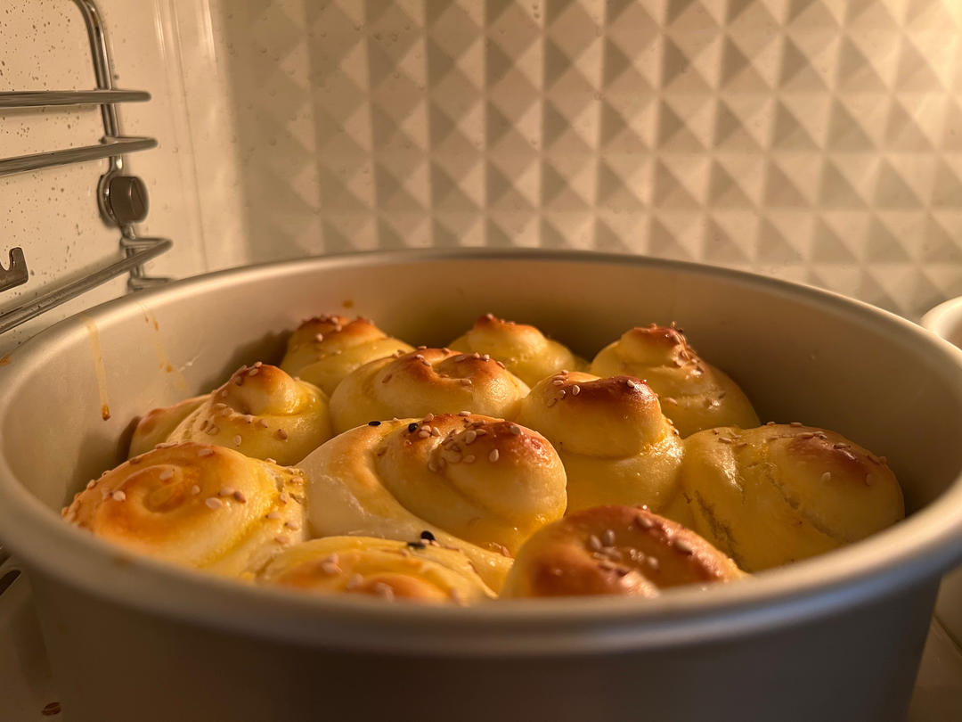 奶油蜂蜜小面包