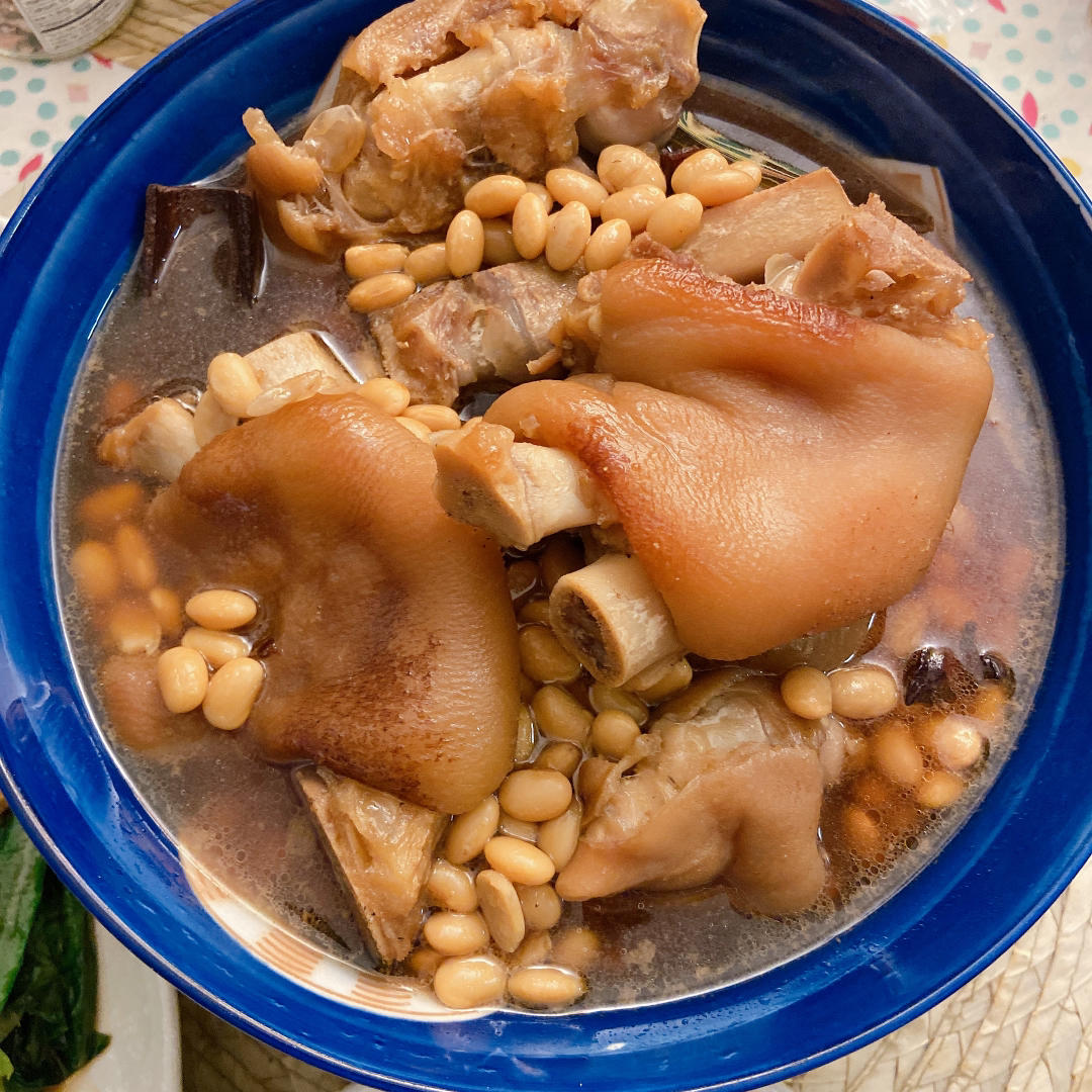 【黄豆炖猪蹄】高压锅（超详细食谱）