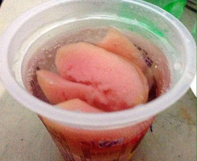 夏日饮品-蜜桃冰冰的做法