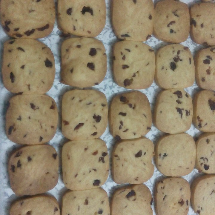 低糖少油版蔓越莓饼干