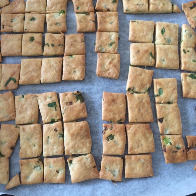 香葱苏打饼干