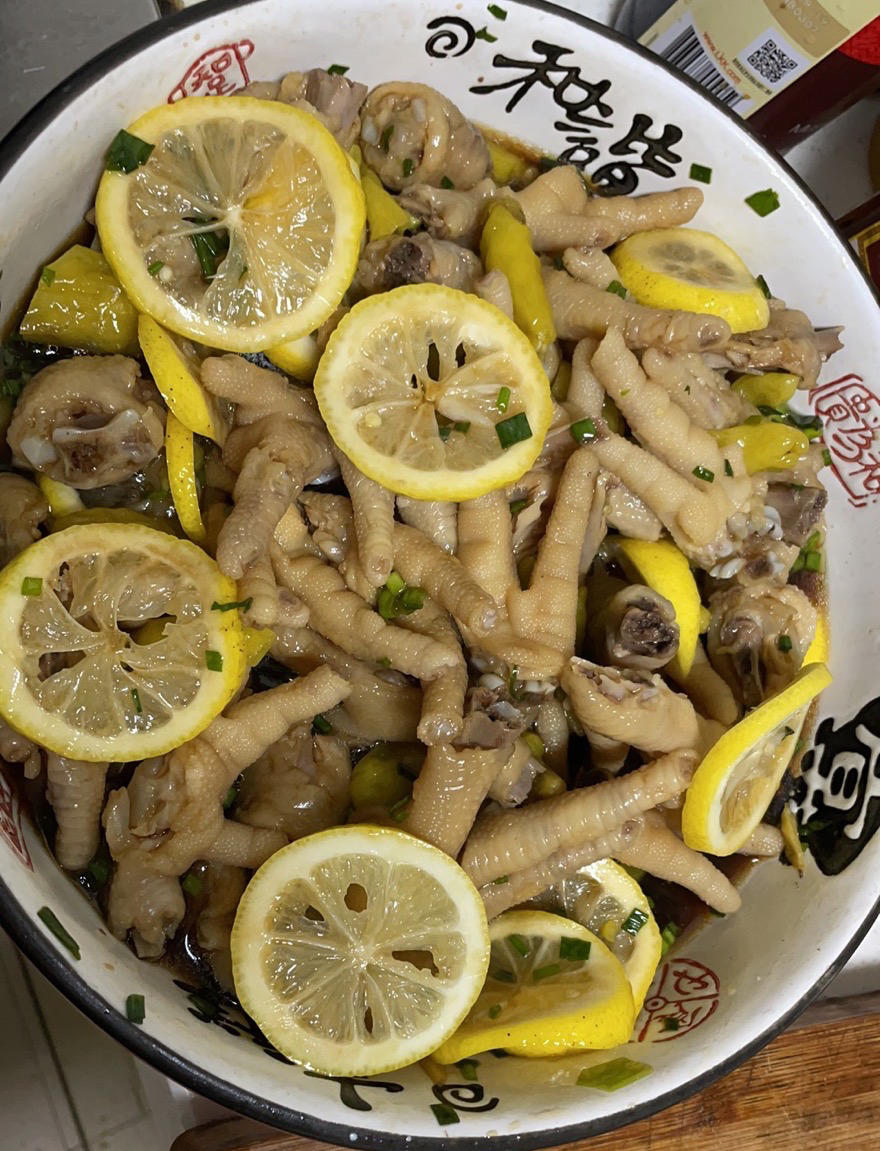 【柠檬酸辣鸡爪】自制超级无敌美味的网红鸡爪