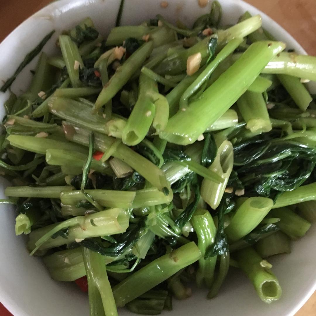 【曼食慢语】虾酱空心菜