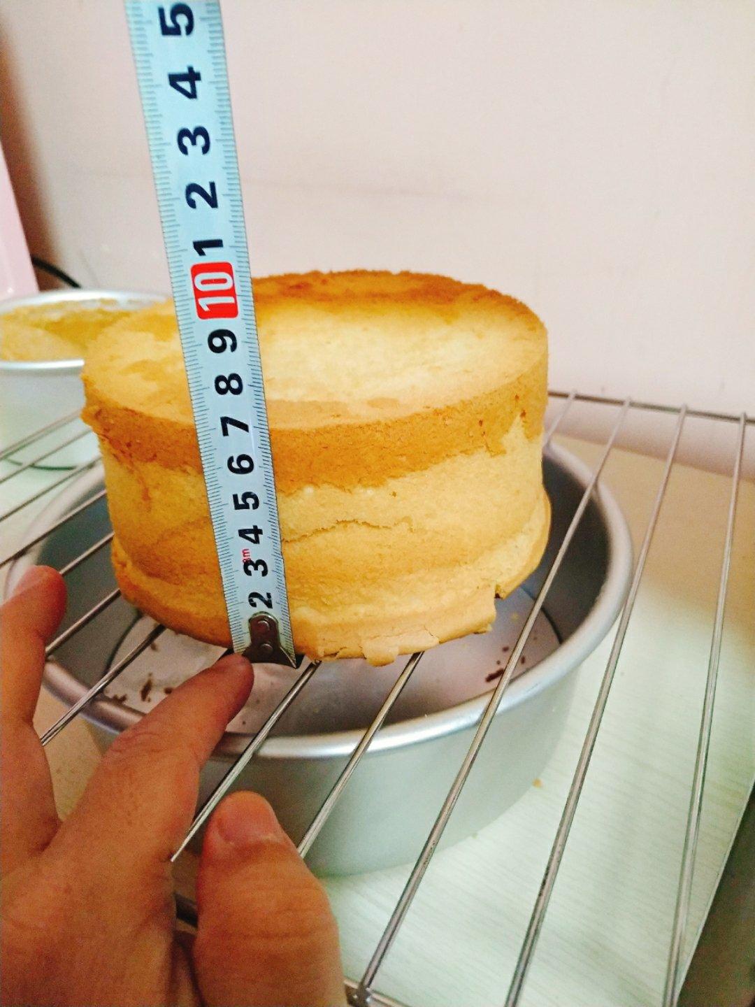 零失败戚风蛋糕 基础戚风胚 6寸