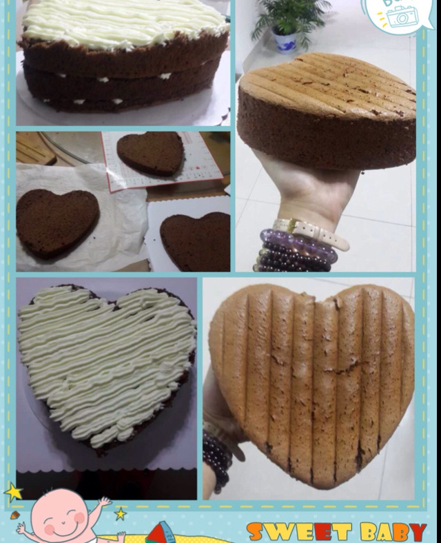 圣诞呆萌裸蛋糕