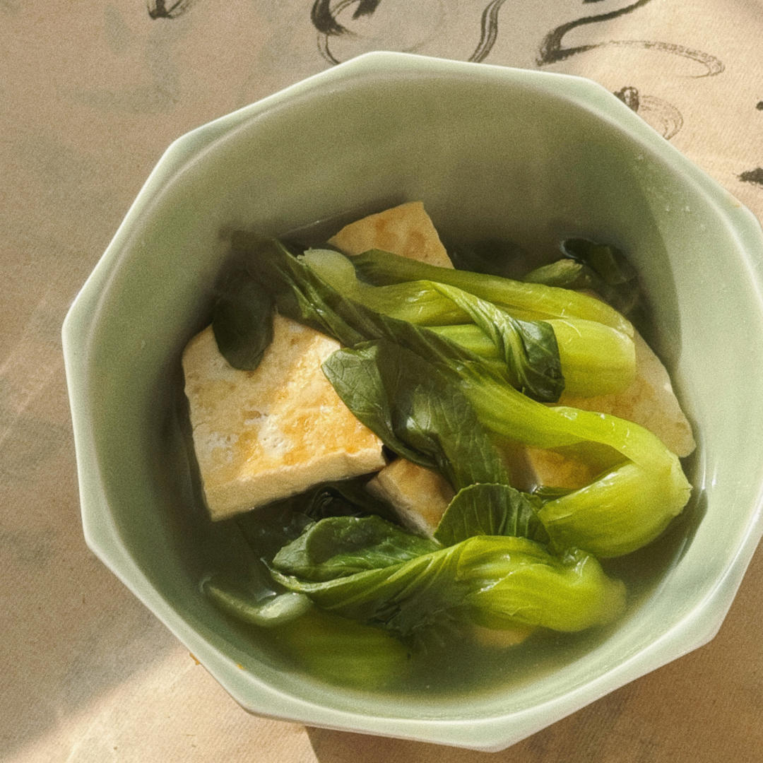小白菜豆腐汤