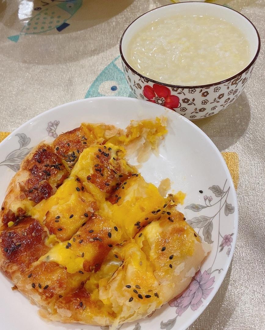 万能手抓饼❗️蔓越莓芝士红薯酥