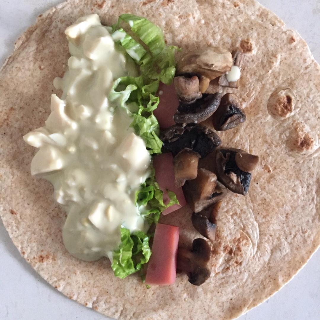 低脂快手麦西恩卷饼