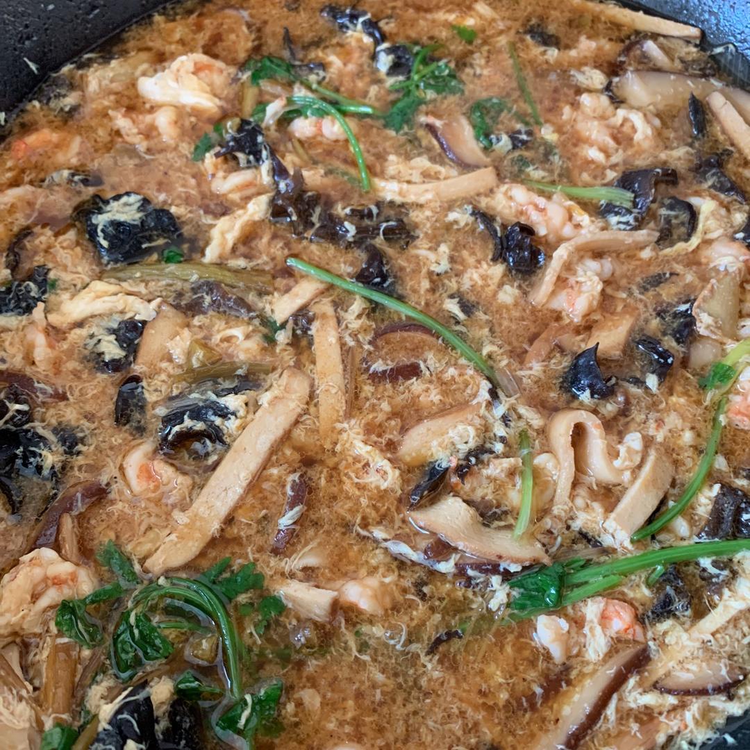 天津三鲜打卤面