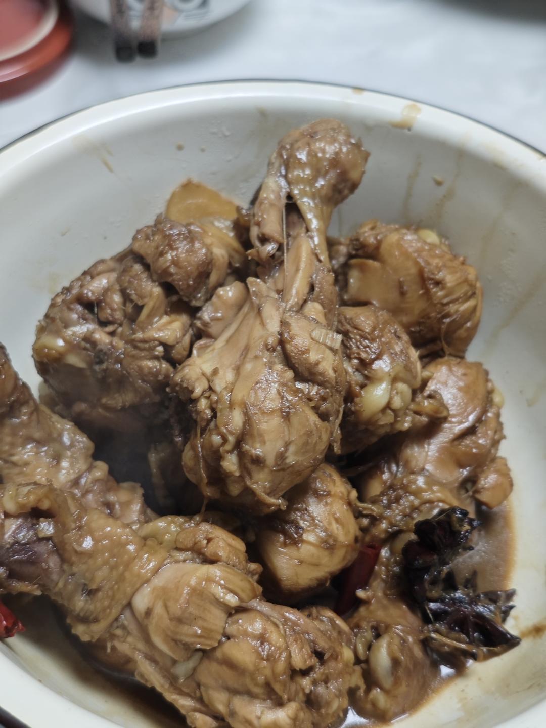 减脂少油少料红烧卤鸡腿鸡蛋（完美超赞）