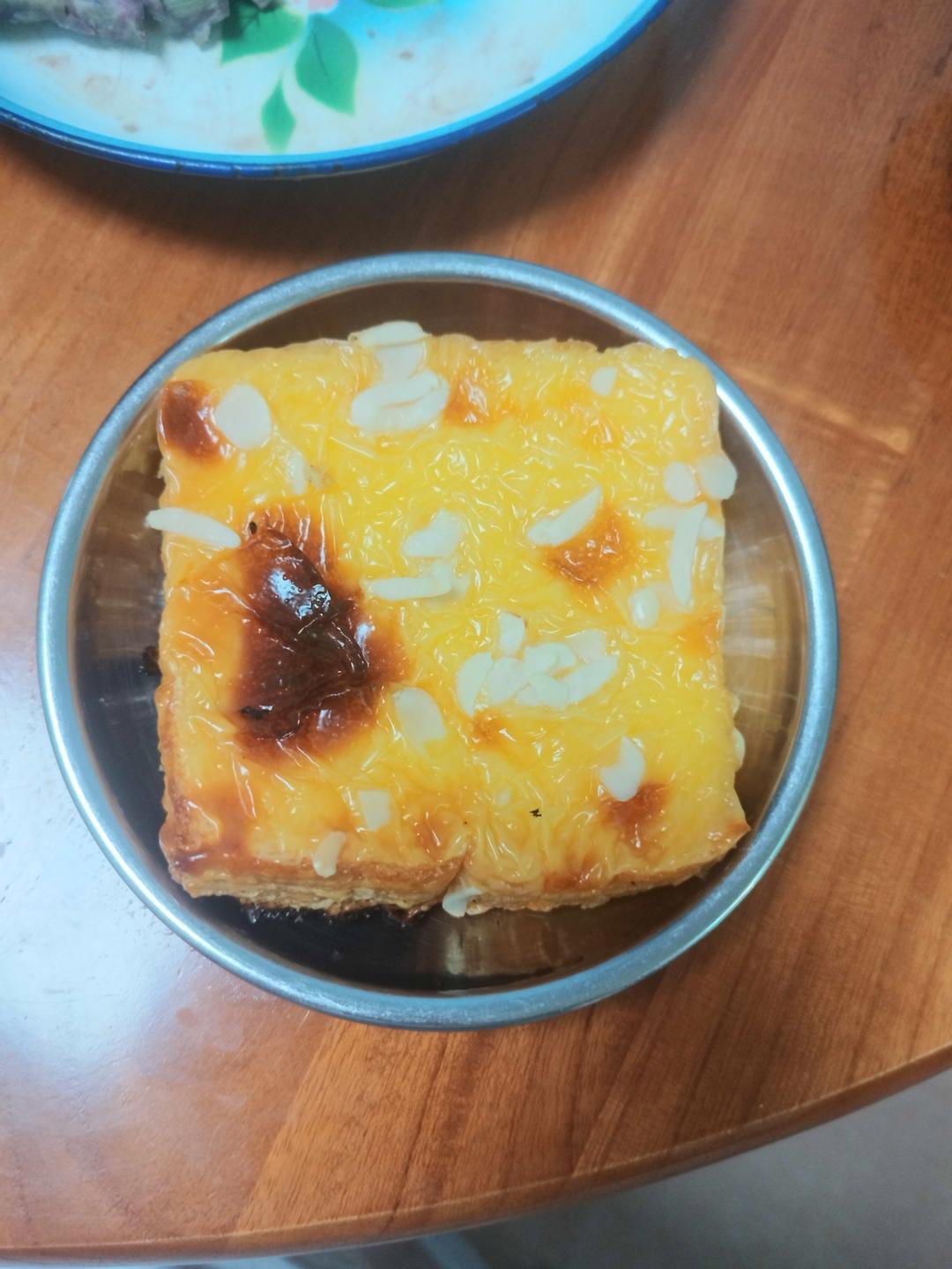 零失败快手岩烧乳酪(熔岩吐司)十分钟网红早餐，好吃哭