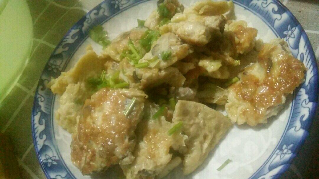 海蛎子煎蛋