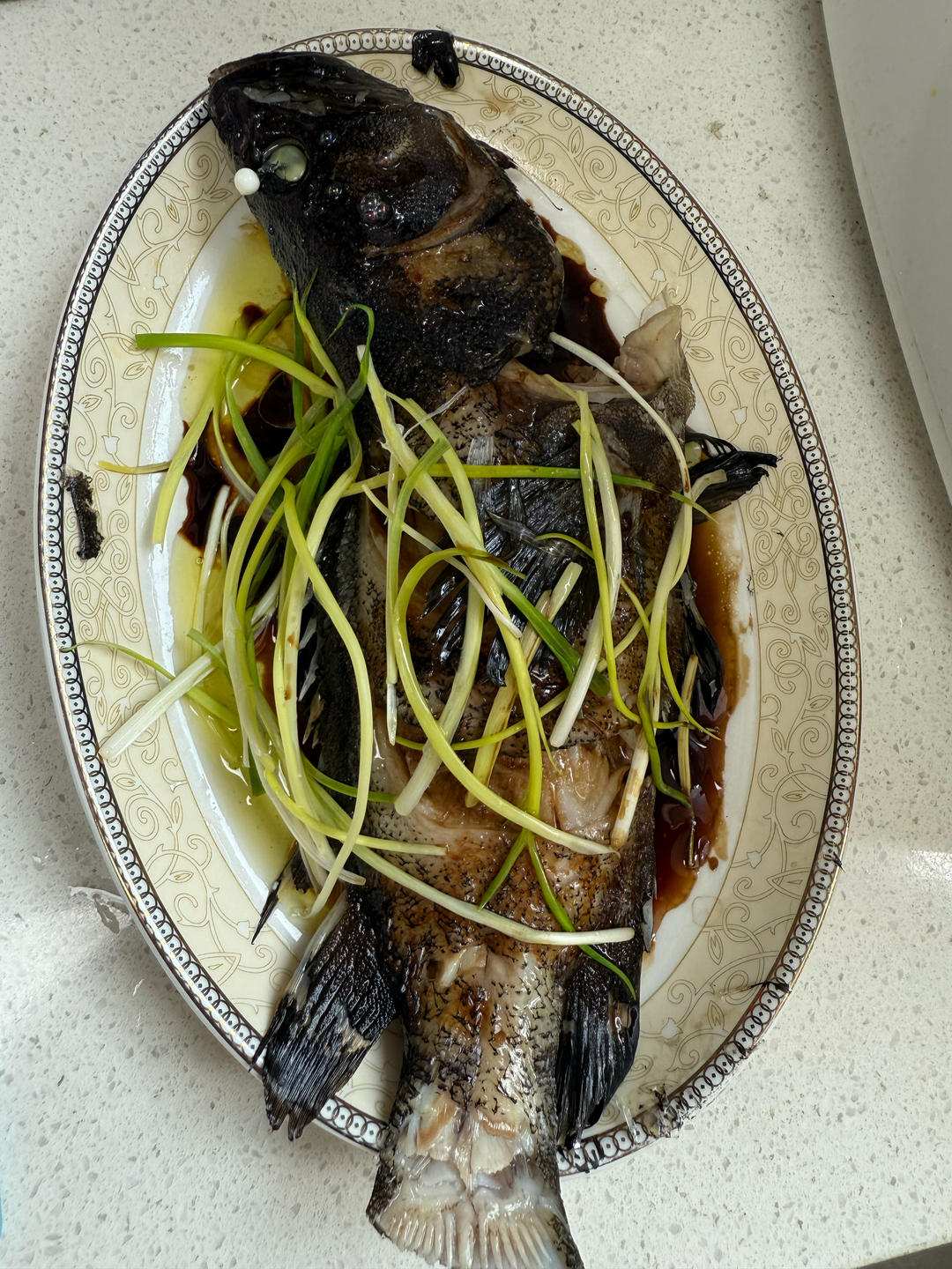 清蒸鱼（鲈鱼/多宝鱼/桂花鱼/石斑鱼……）