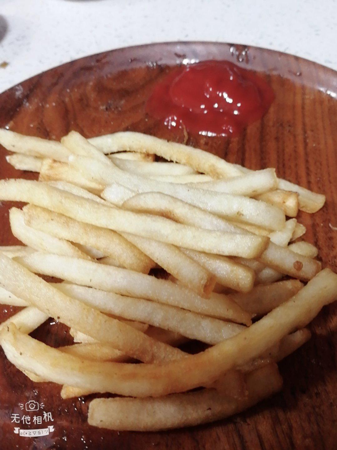 自制炸薯条