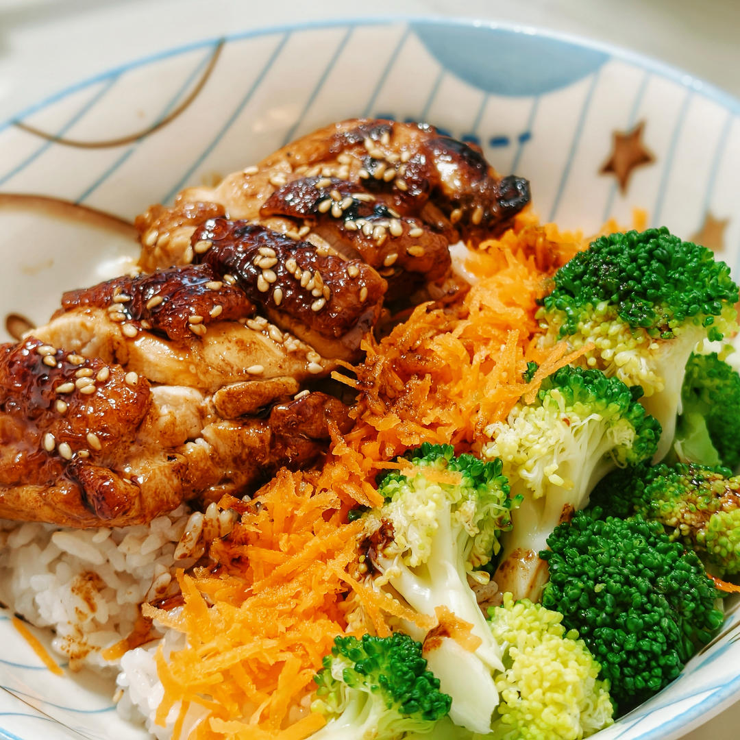 照烧鸡腿饭