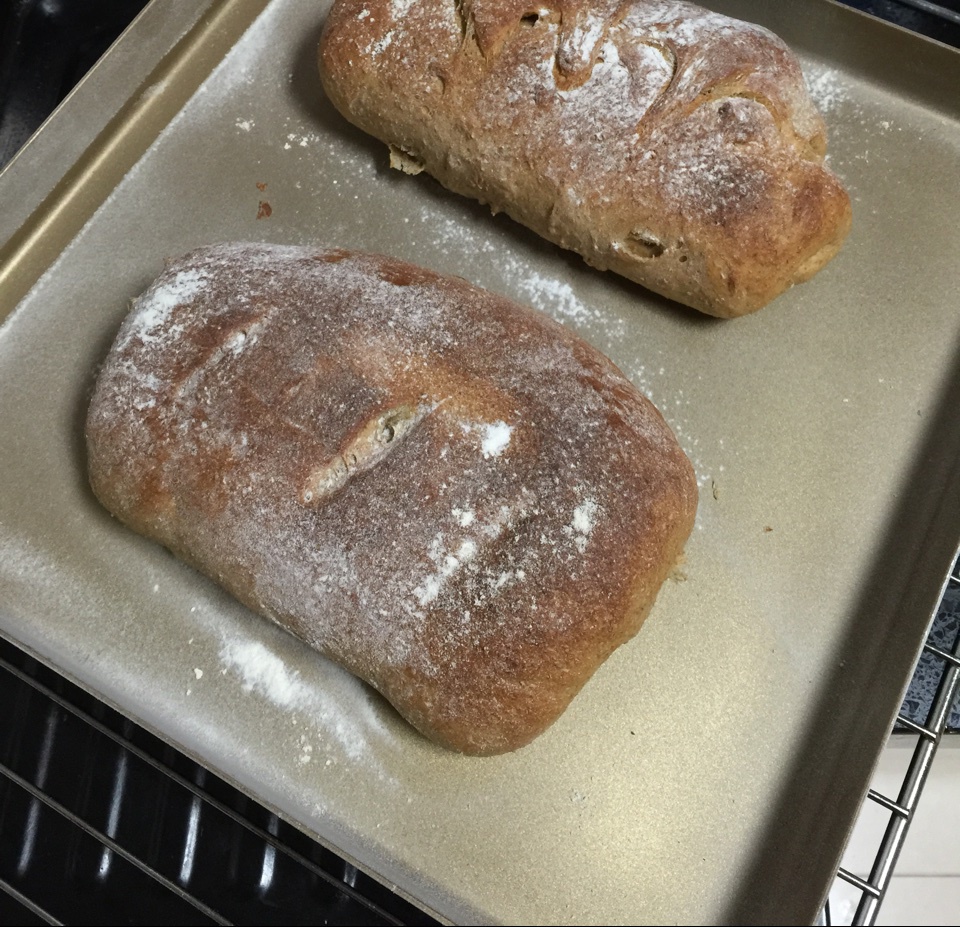 蔓越莓全麦黑糖面包