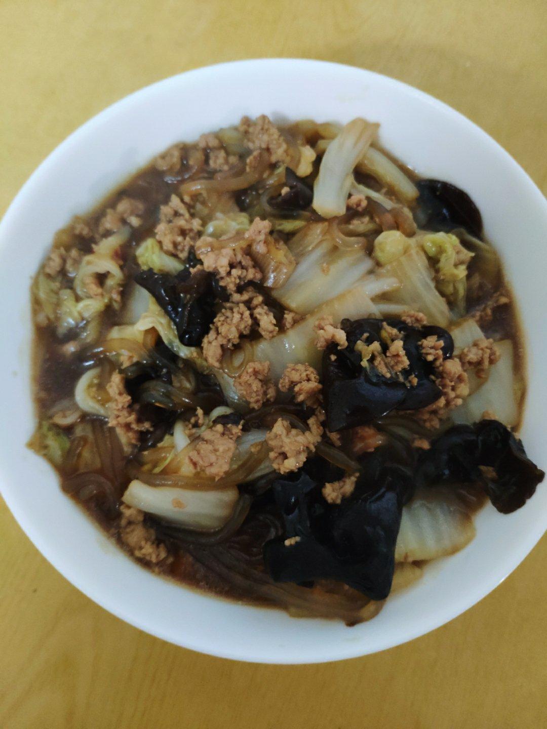 白菜炖粉条