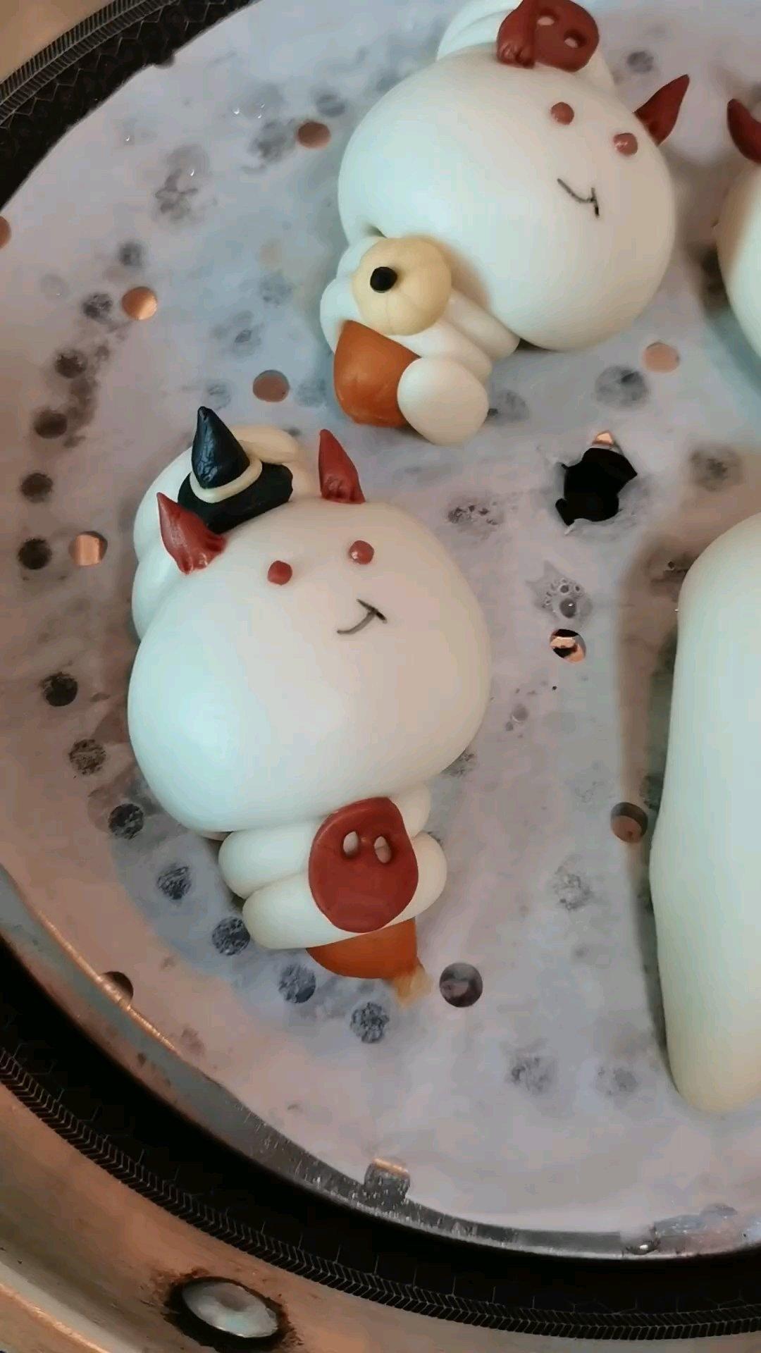 万圣节卡通香肠包