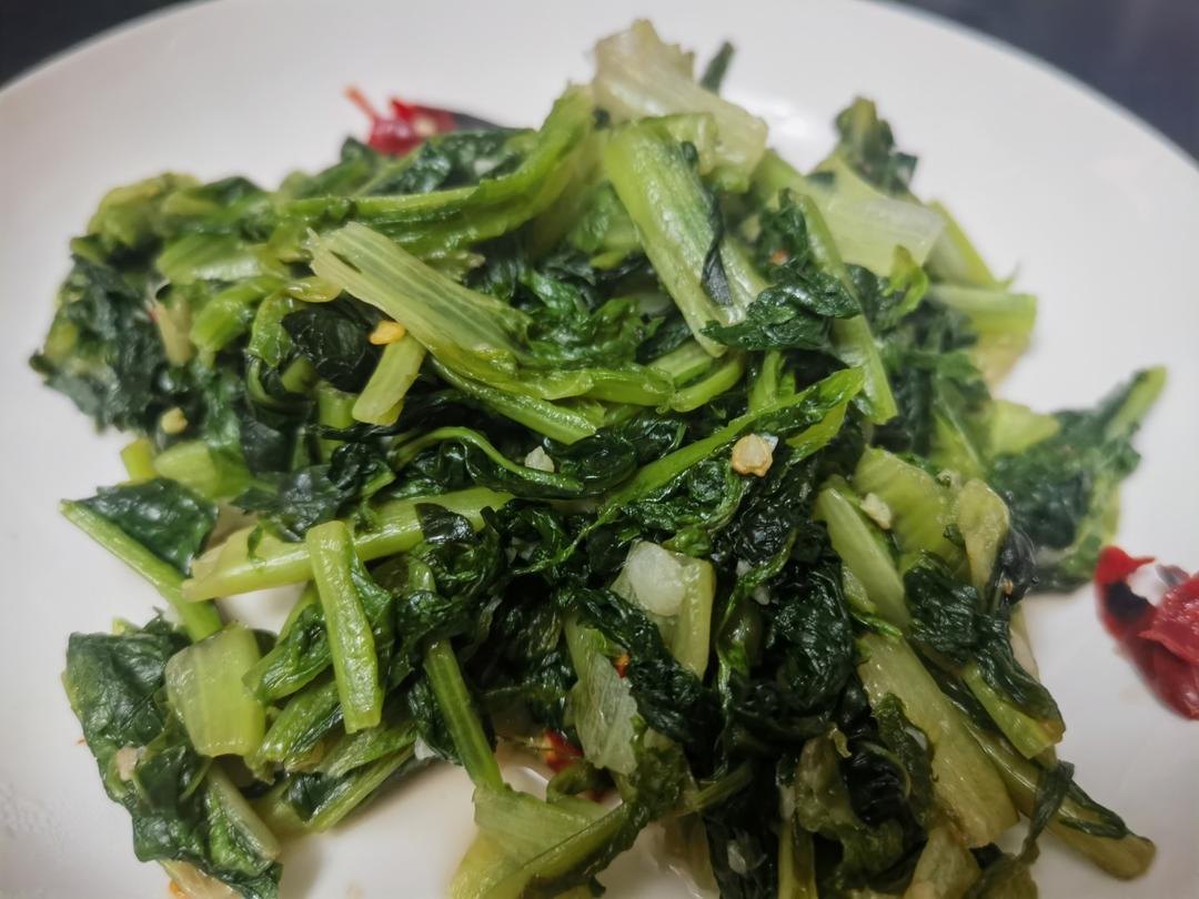 清炒莴笋叶