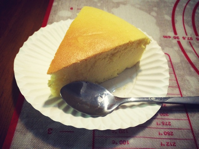 烫面轻乳酪蛋糕