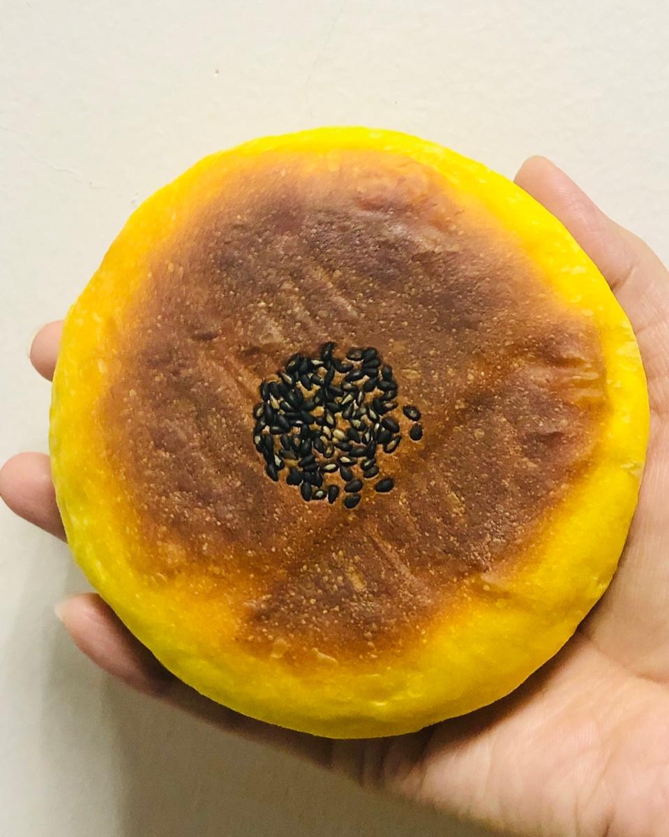 日式南瓜蜜豆包