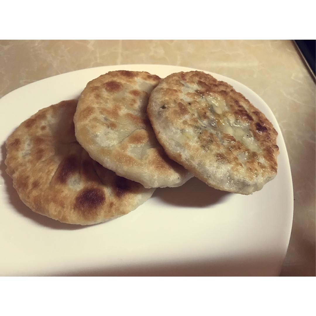 薄皮韭菜饼