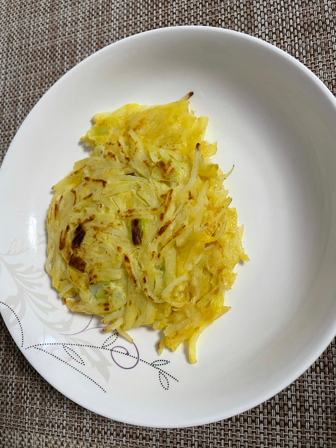 土豆饼(土豆胡萝卜丝饼)