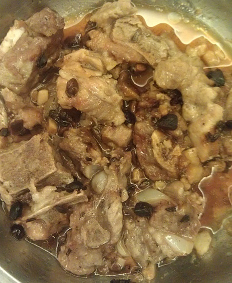 豆豉蒸排骨