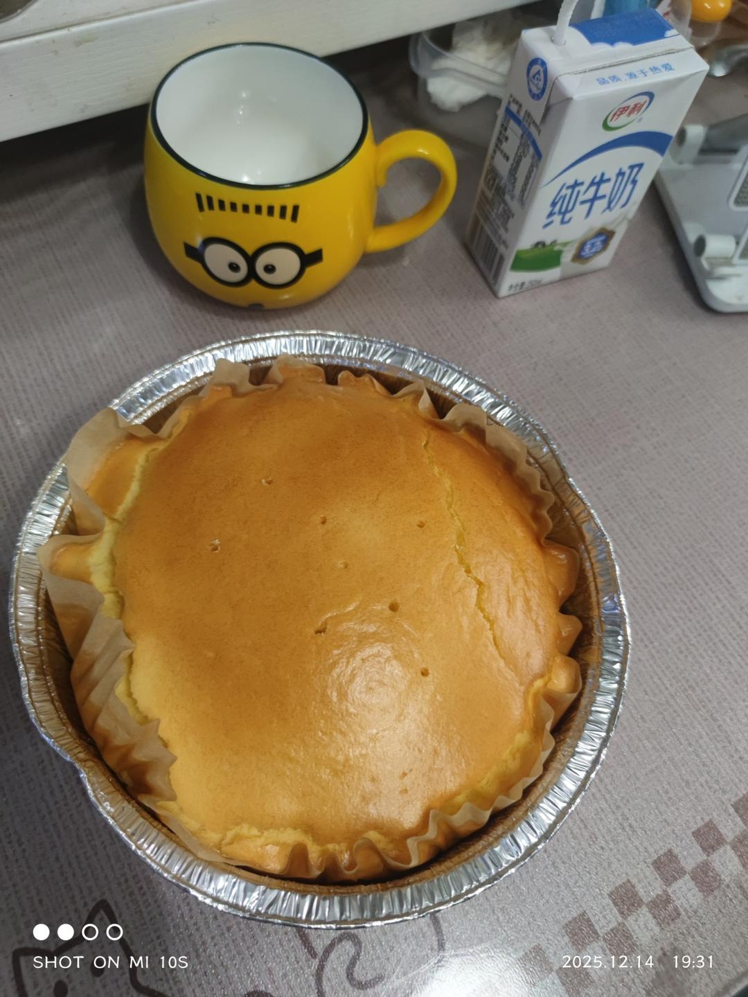 空气炸锅版 古早蛋糕