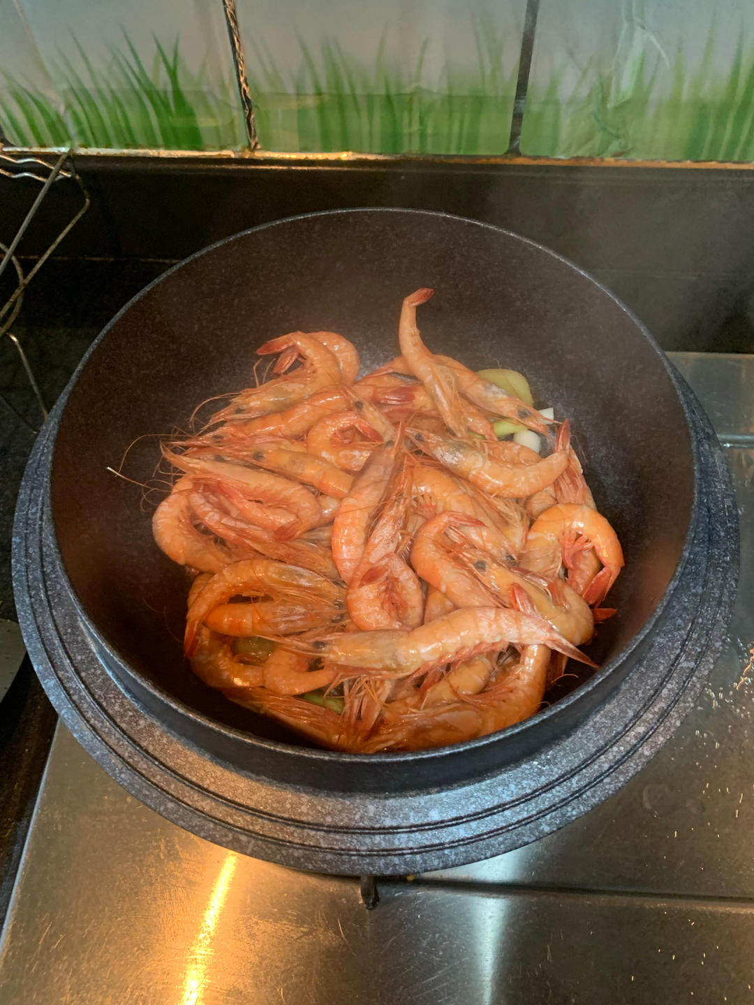 汉蒸顶级樱花虾(不加一滴水 湿蒸砂锅焗)