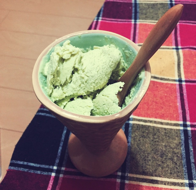 抹茶豆腐冰淇淋(低脂低热健康版本)