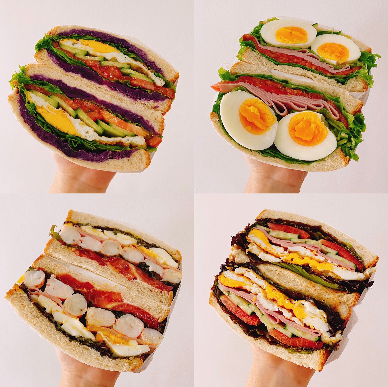 减脂午餐健康餐三明治的做法