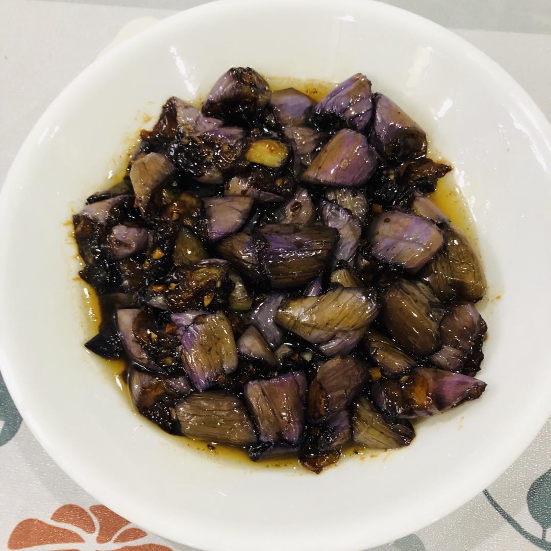 酱爆茄子（有两段视频）