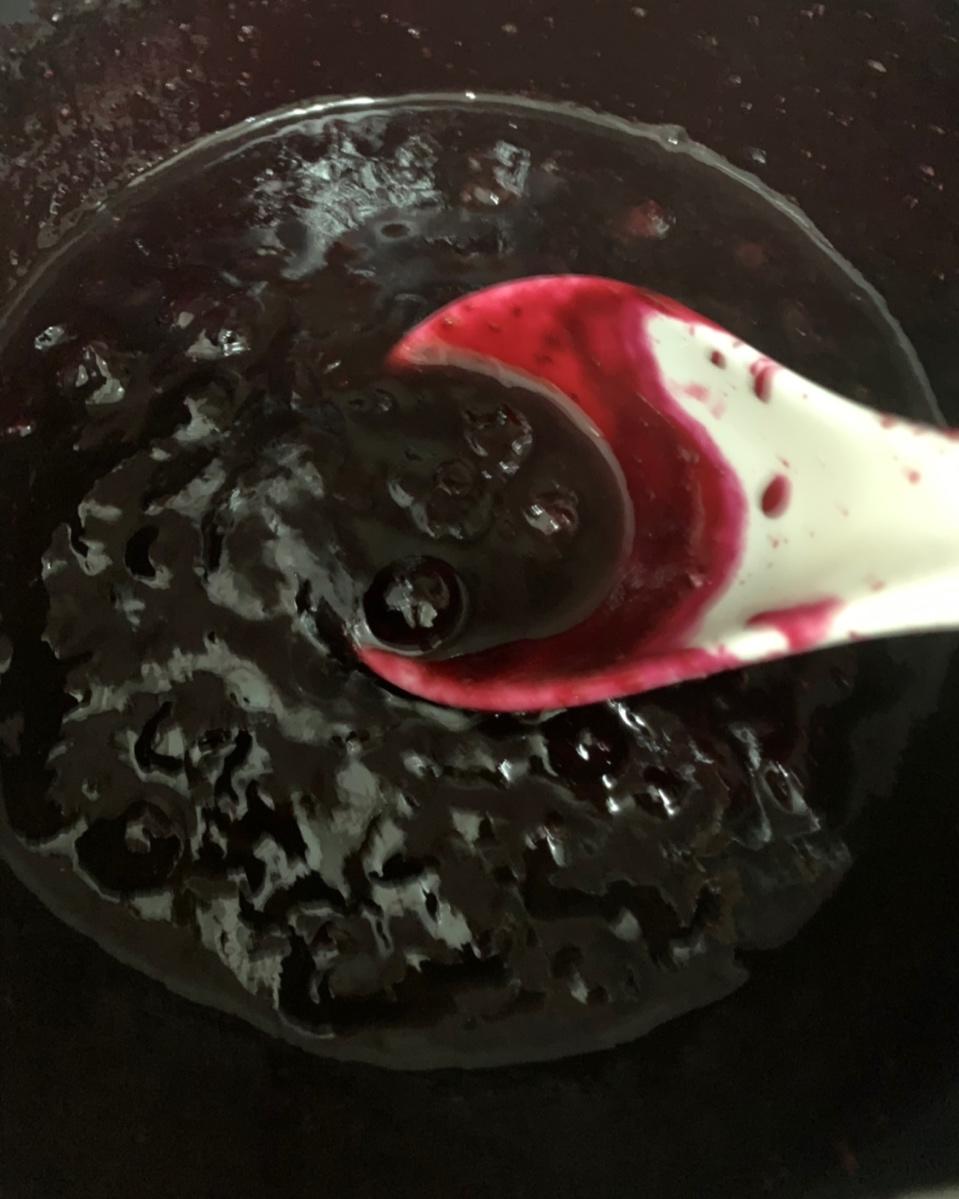 宝宝辅食食谱 自制蓝莓酱