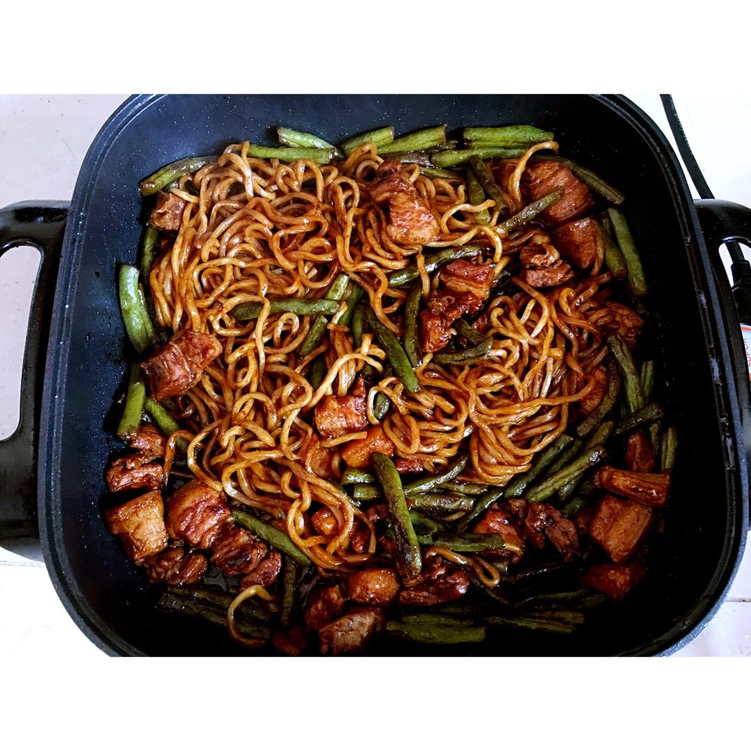 豆角焖面