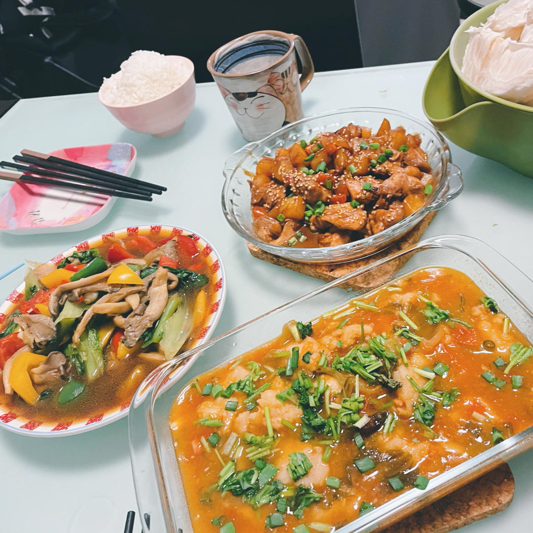 【番茄酸汤虾滑】家常快手做法