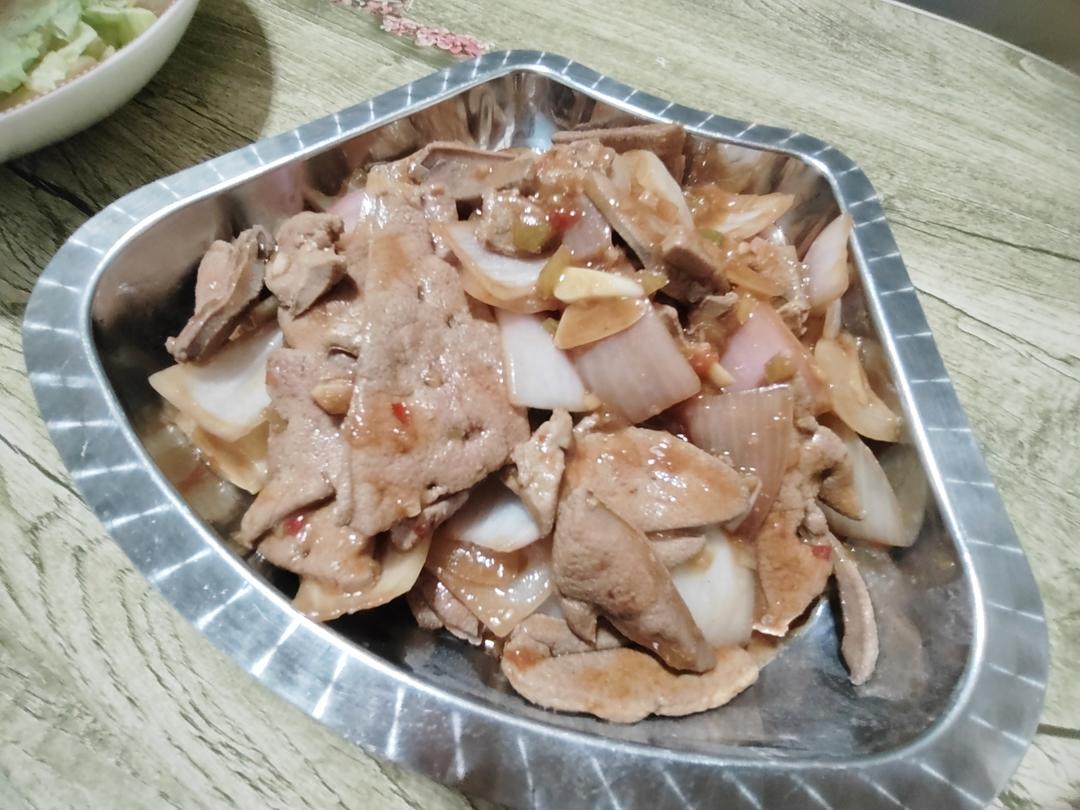 嫩炒猪肝