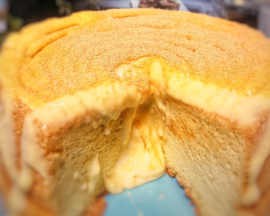 豆乳爆浆蛋糕6寸的做法