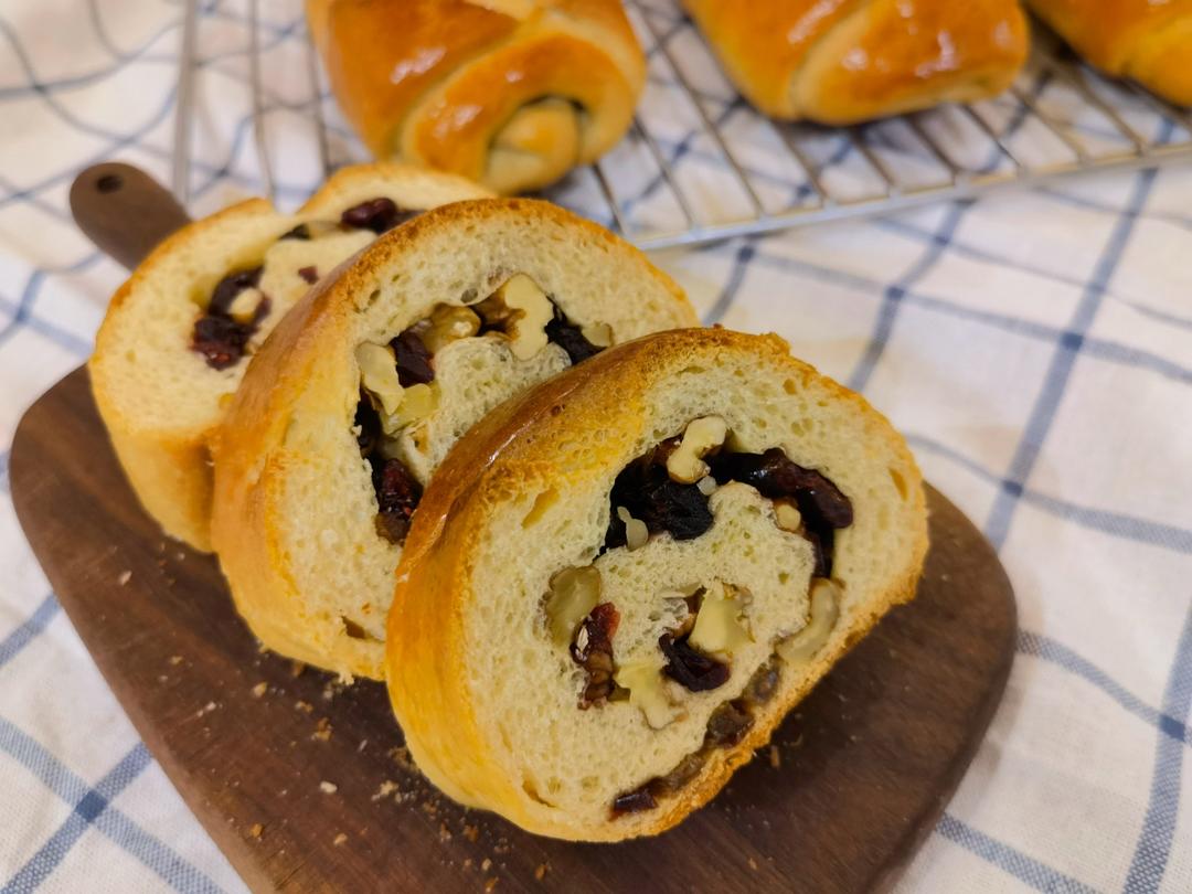 黑啤酒种果仁大列巴🥖，视频教学版