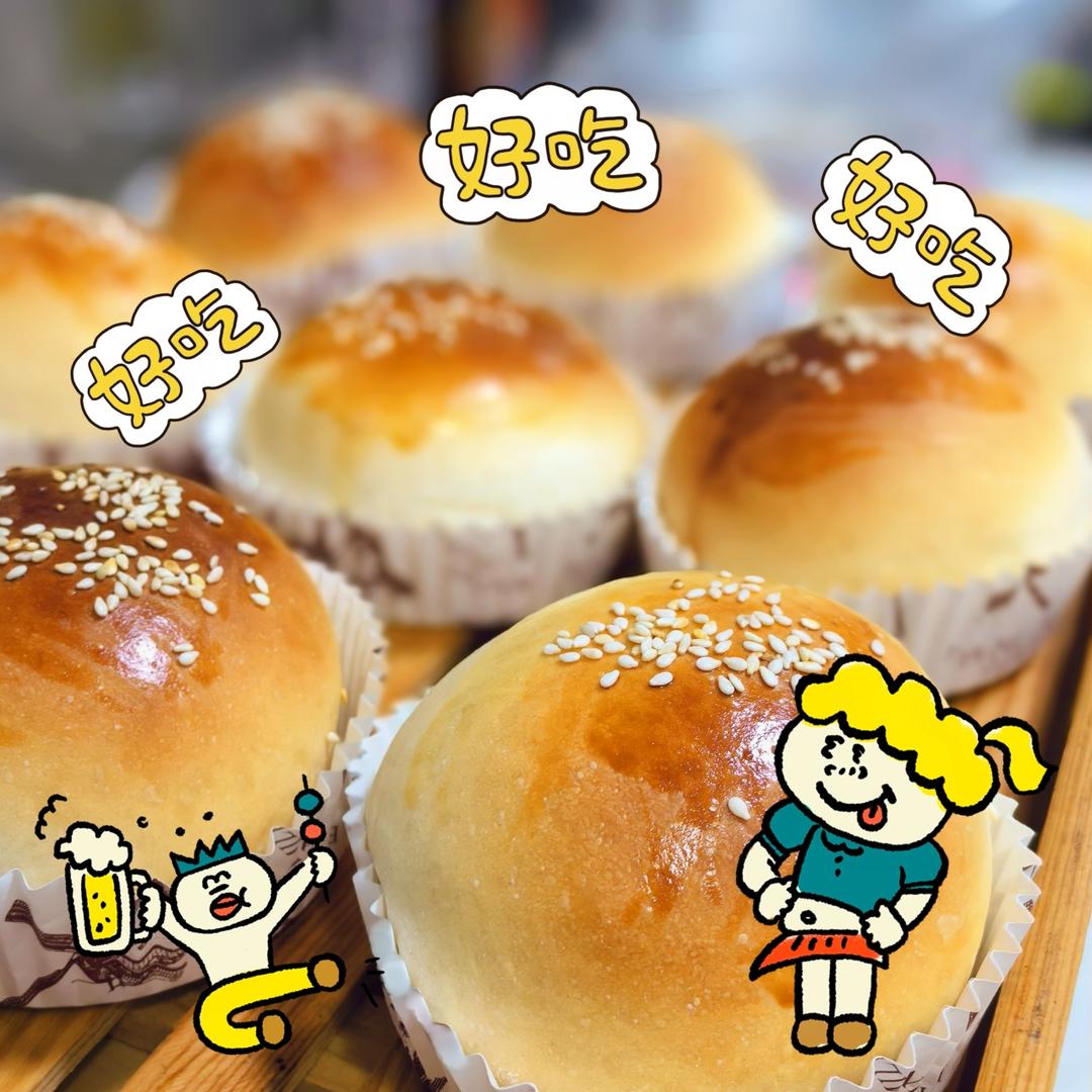 记录一个超级软的万用汉堡胚（波兰种）