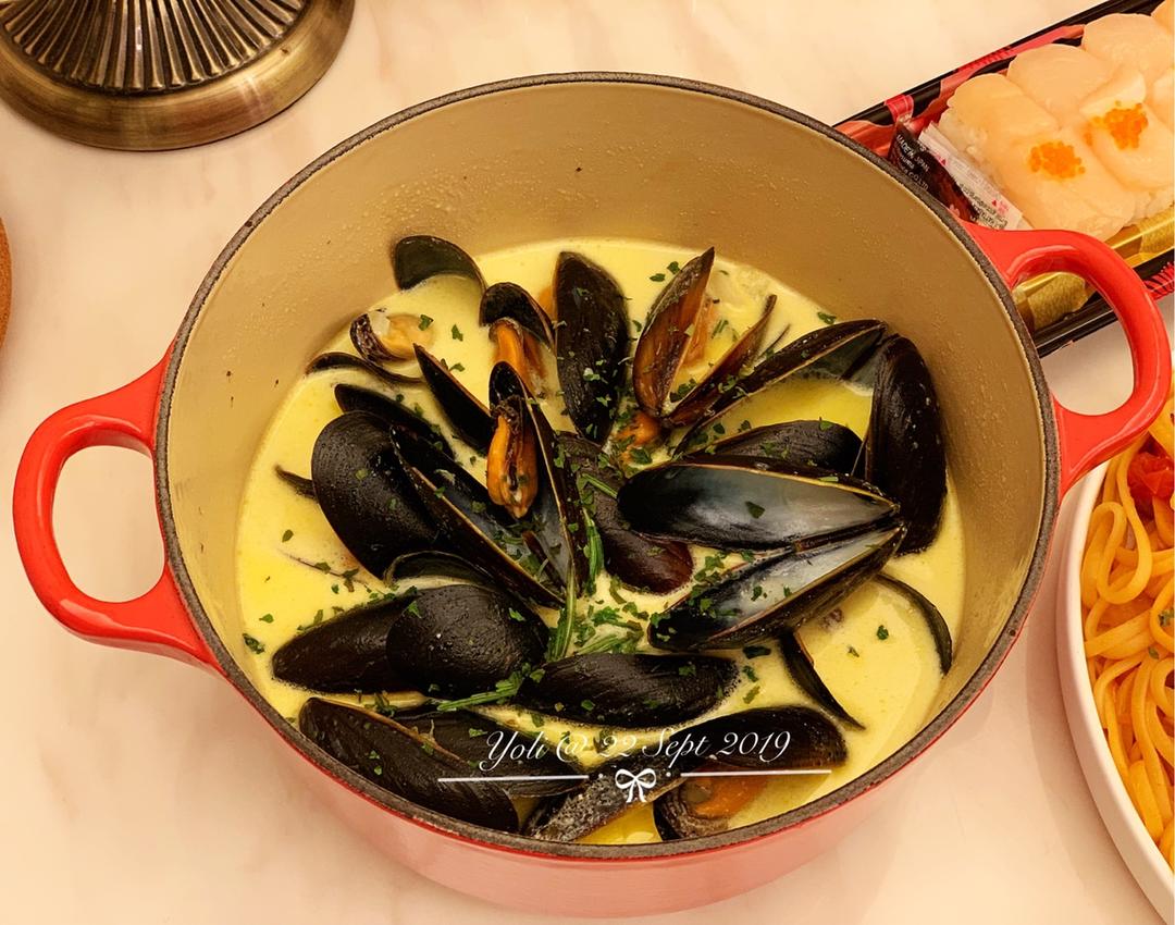 【秋冬】白汁煮青口