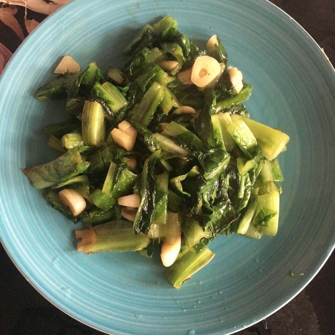蒜香莴笋尖