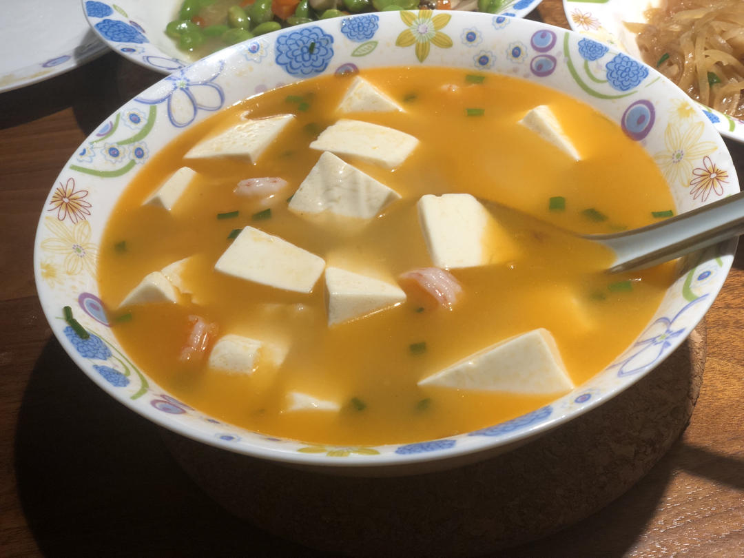 快手～鲜虾豆腐