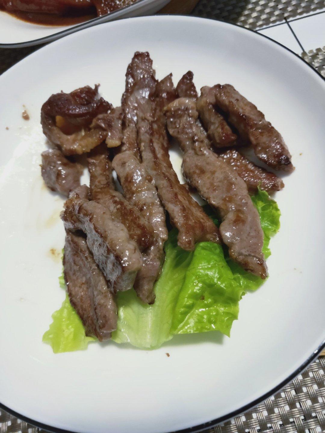 煎牛肉～随便啦