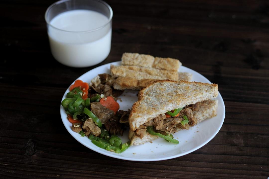 把吃出来的肉吃下去！