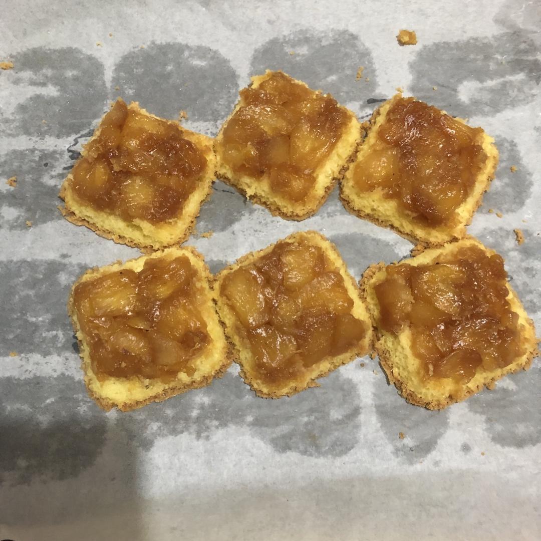 ㊙️🔥焦糖控必入‼️好吃到爆的菠萝反转蛋糕‼️