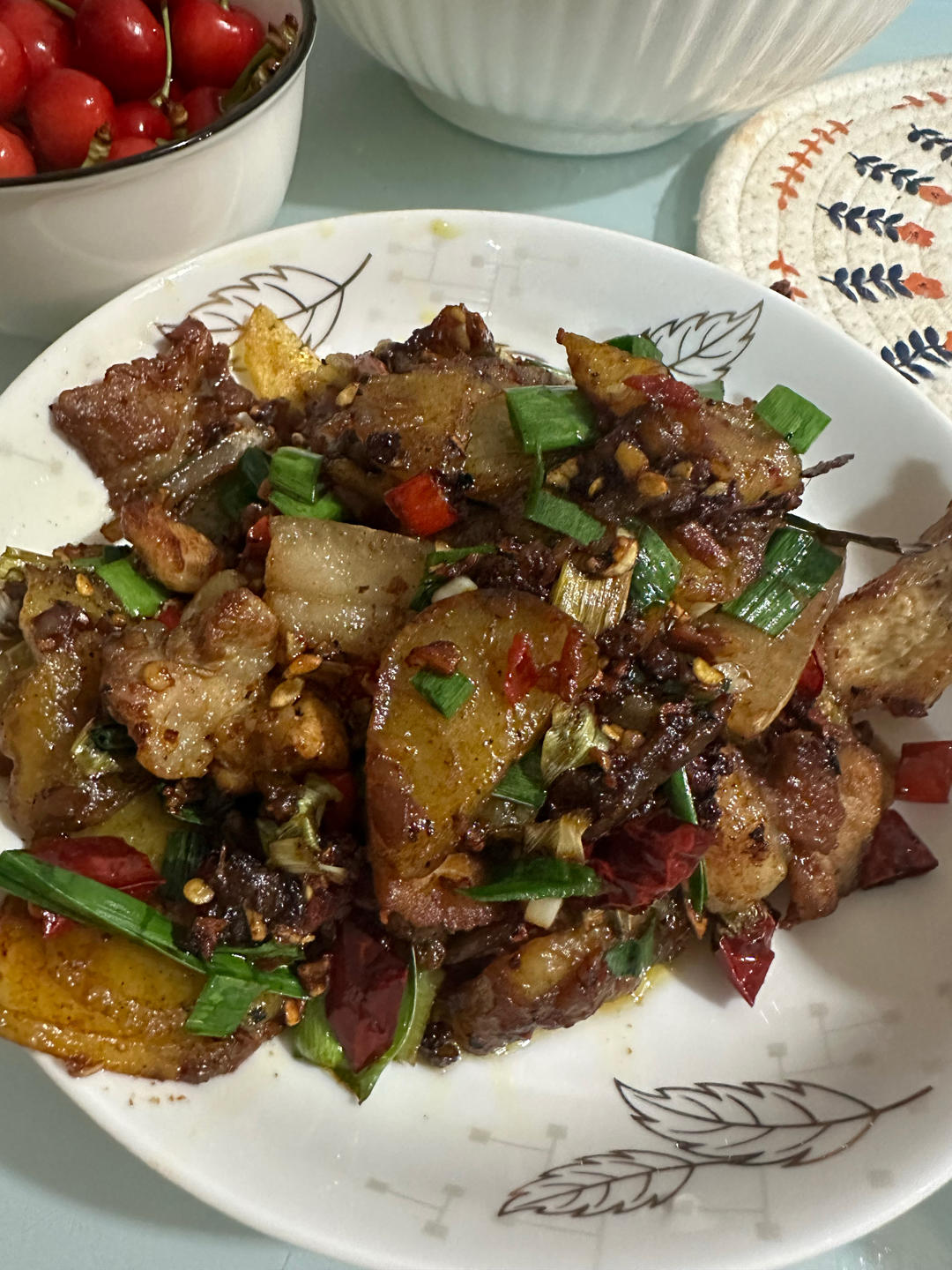 干锅土豆片