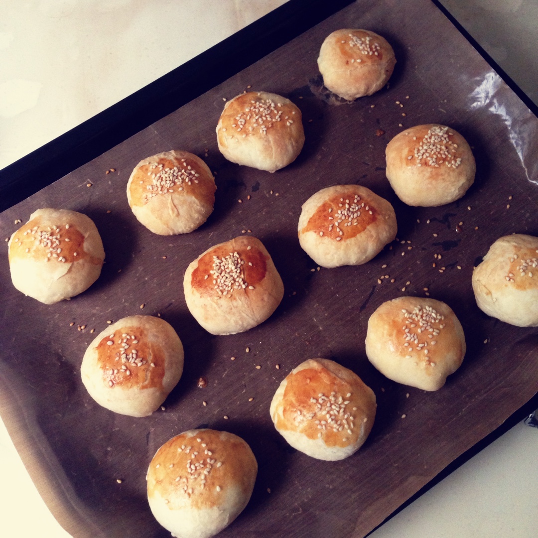 葱香榨菜鲜肉月饼（植物油版）