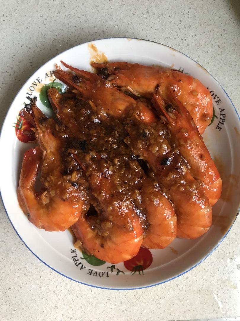 最简单好做的茄汁大虾😄